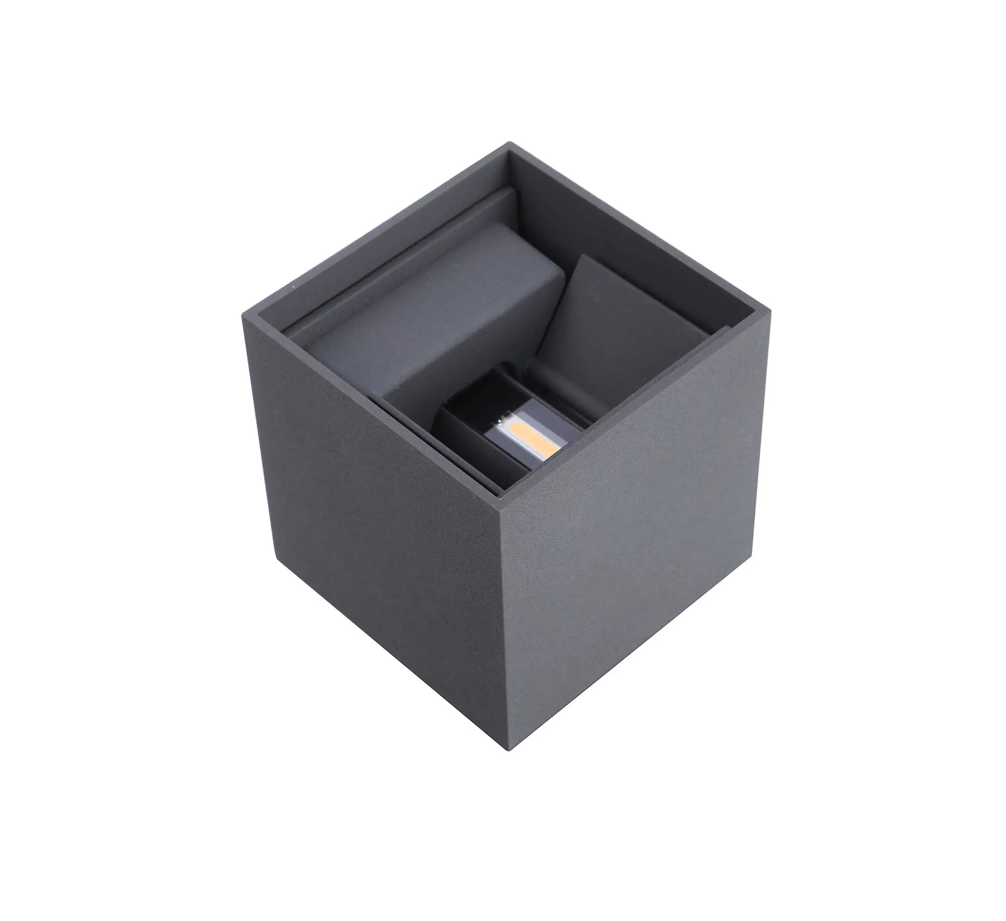 Delia Wall Lamp 6W LED IP54 Anthracite D0457  Deco Delia